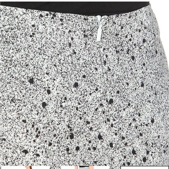 Hugo Boss Vibrush Paint Splatter Pencil Skirt - Picture 3 of 10